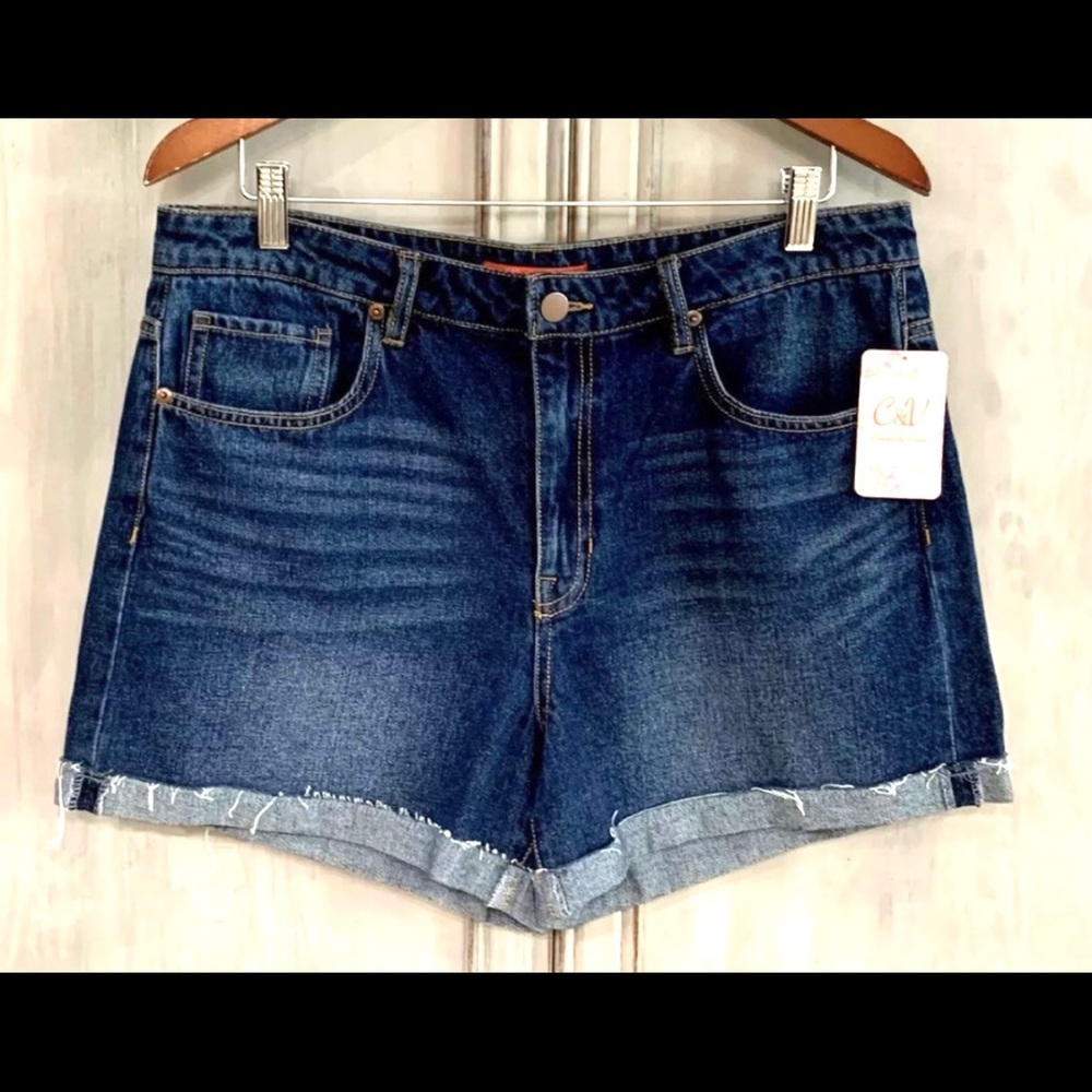 NWT Chelsea & Violet Denim Shorts Sz 34